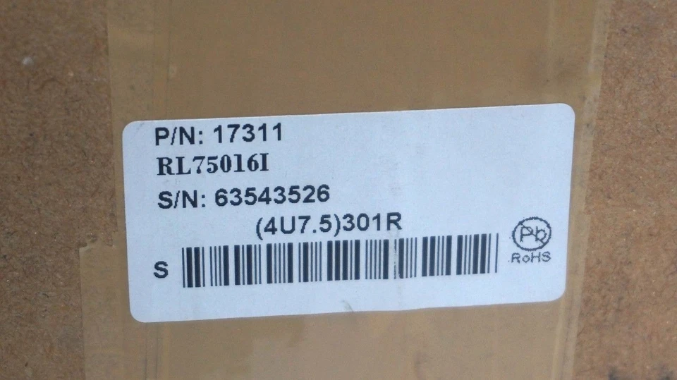 NEW RICE LAKE 0VDSR-010E-G0-01F LOAD CELL RL750161 - Image 2 of 3