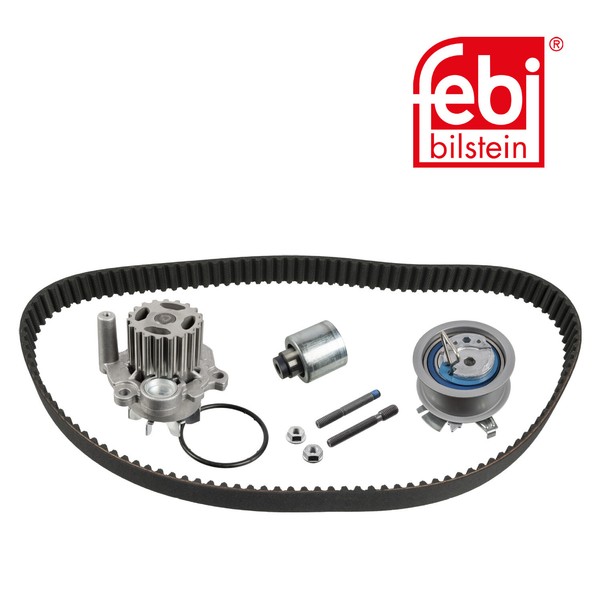 Wasserpumpe + Zahnriemensatz FüR VW Touran 2.0 TDI 1.9 Passat Variant Audi A3-image