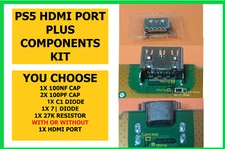 PS5 Replacement HDMI Port Components 71 C1 A6 Diode 100nf Cap Circuit Repair Kit