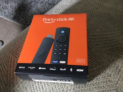 Fire TV Stick 4K Media Streamer Alexa Sprachfernbedienung, Original, neues Modell WIFI 6