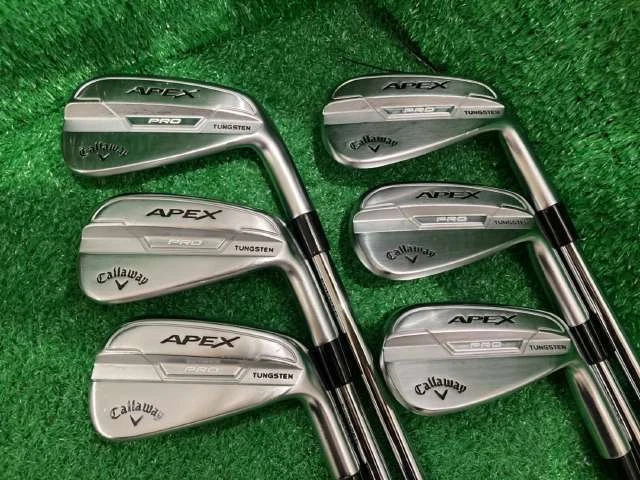 Golf Iron Set Callaway APEX PRO Dynamic Gold Tour Issue S 6pcs 5 P