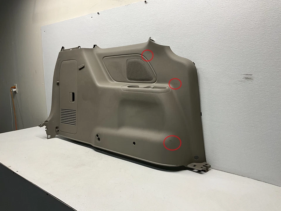 KIA SEDONA 2015-2018 conjunto de panel de cubierta de cuarto lateral izquierdo trasero, lote de fabricante original 012 Foto 3 de 4