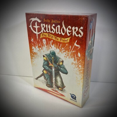 New CRUSADERS THY WILL BE DONE BOARD GAME renegade games english regular SEALED