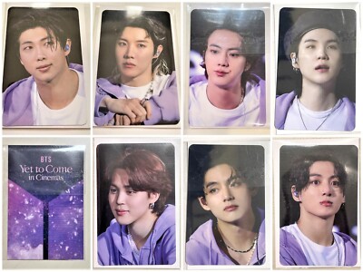 BTS Yet to Come in cinemas Japan Limited Official Photocard Photo