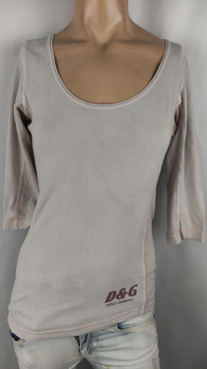 DOLCE GABBANA D G T SHIRT MAGLIA SZ. M CASUAL VINTAGE