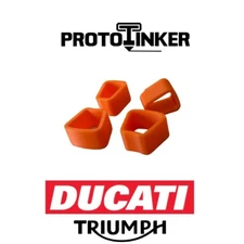 Enhanced Throttle Control for Ducati/Triumph - Spacer Kit + Bonus Pair