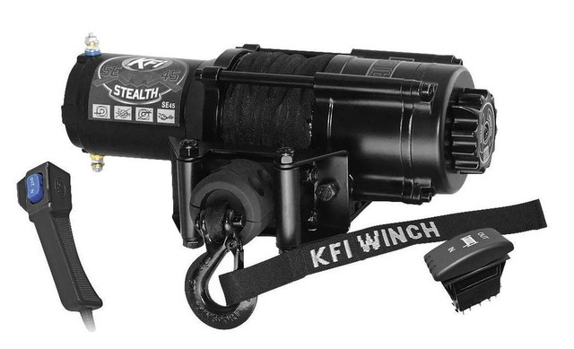 utv deer winch