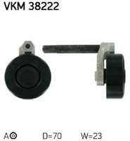 Original SKF Spannrolle Keilrippenriemen VKM 38222 FüR BMW