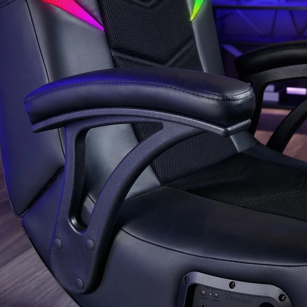 X Rocker Nemesis RGB Pedestal Gaming Chair Black | eBay