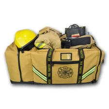 Lightning X Premium Ripstop 3XL Firefighter Step-In Gear Bag w/ Helmet Compartme