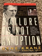 Gene Kranz *SIGNED* Failure is Not an  Option Book - NASA Legend - Apollo Icon