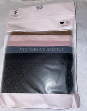 Victoria s Secret Seamless High Leg Brief Panties 5 Pack Logo XL XXL Shine NWT