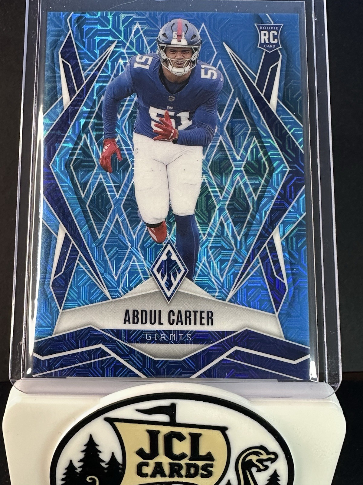 2025 Panini Phoenix - Abdul Carter #177 Light Blue Mojo /85 (RC)