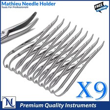 Orthodontic Mathieu Slim Line Needle Holder Forceps Ligature Pliers Narrow Tip