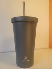 Vaso Cruiser Manna 18 oz acero inoxidable NUEVO vaso con pajita recubierto de polvo