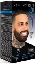 REWIND IT 10 Dark Brown Beard and Mustache Color