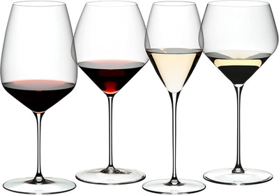 Veloce Tasting Set, Wine Glasses, 4 Pack   Cabernet, Pinot Noir, Sauvignon Blanc