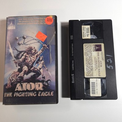 Ator The Fighting Eagle (VHS Tape) Thorn EMI Video