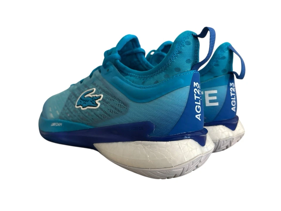 Lacoste AG-LT23 Lite Tennis Shoes/Sneakers Blue Women US 9.5 - Image 3 of 4