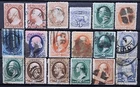 US Stamp Collection 1851-1887 Lot of 18 Scott # 11A/212 Used