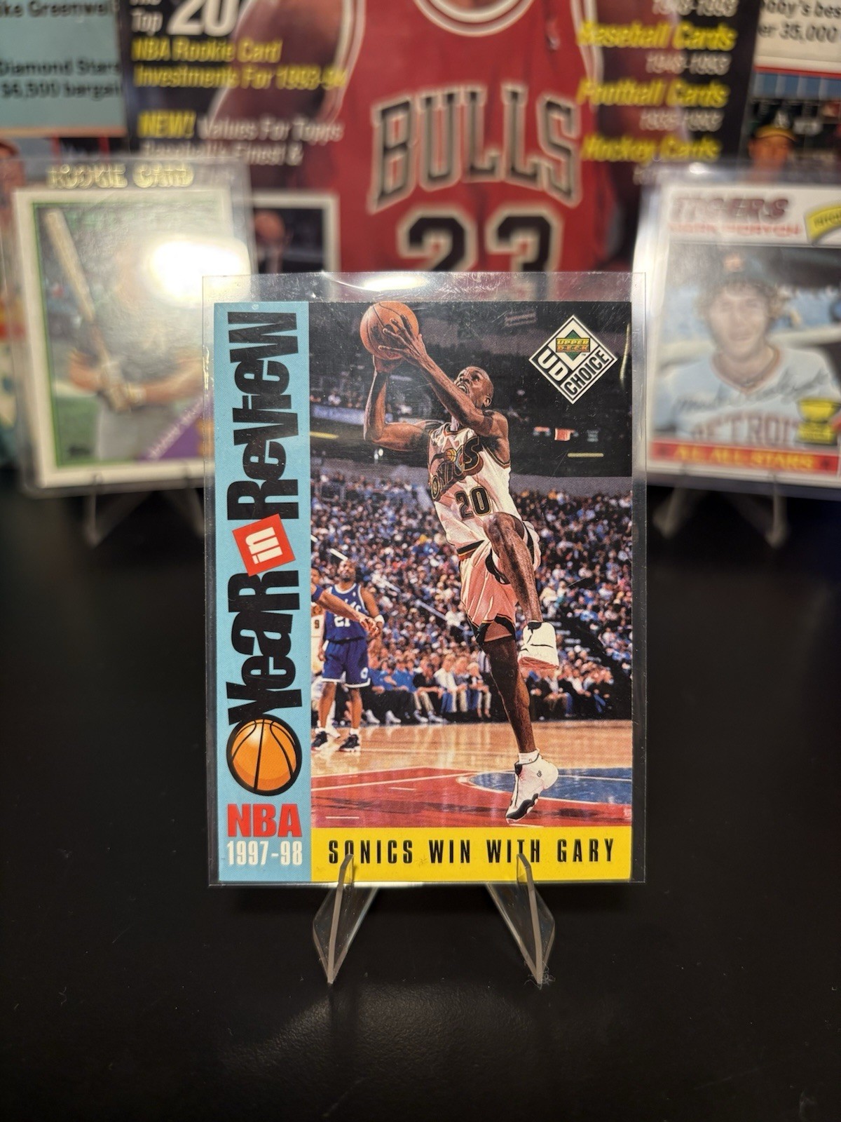 1998-99 Upper Deck UD Choice - Year in Review Gary Payton #188