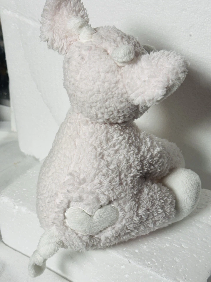 "Pequeña jirafa rosa peluche animal amor bebé jirafa 9""" Foto 4 de 4