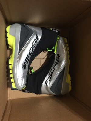Fischer Centrix Skate S9000 Nordic Cross Country Ski Boots Pilot Binding EU 41