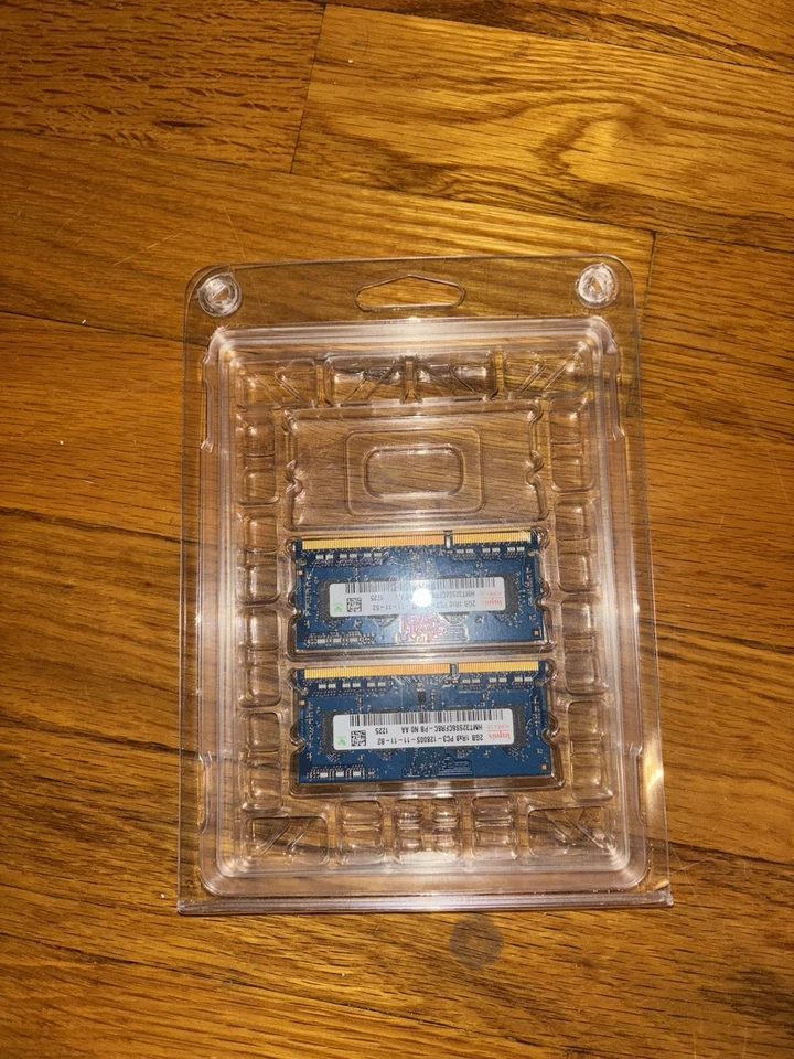 4x 2GB Hynix DDR3 2Rx8 PC3-8500S HMT125S6BFR8C-G7 Laptop RAM – No AA 4 STICKS - Image 4 of 4