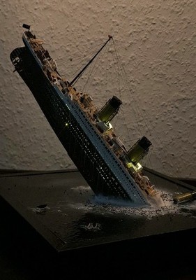 Titanic Sinking Panorama   1.700