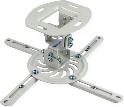 QualGear White Projector Ceiling Mount Accessory QG-PM-002-WHT