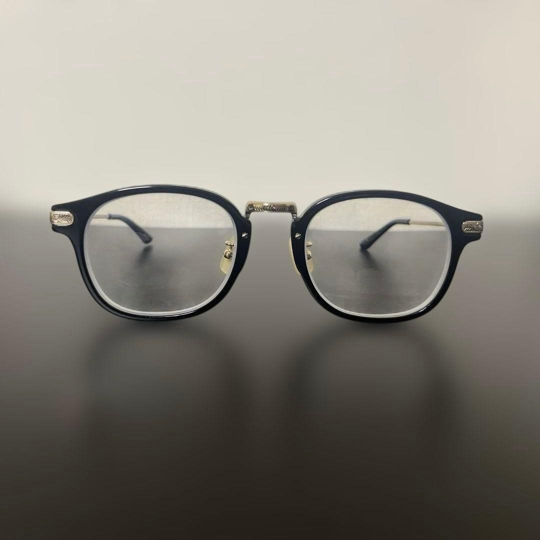Ayame GNWL Black Eyeglasses Used From Japan | eBay