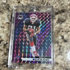 Panini 2025 Mosaic Willis McGahee Purple Mosaic Prizm #53 /49 Buffalo Bills NFL