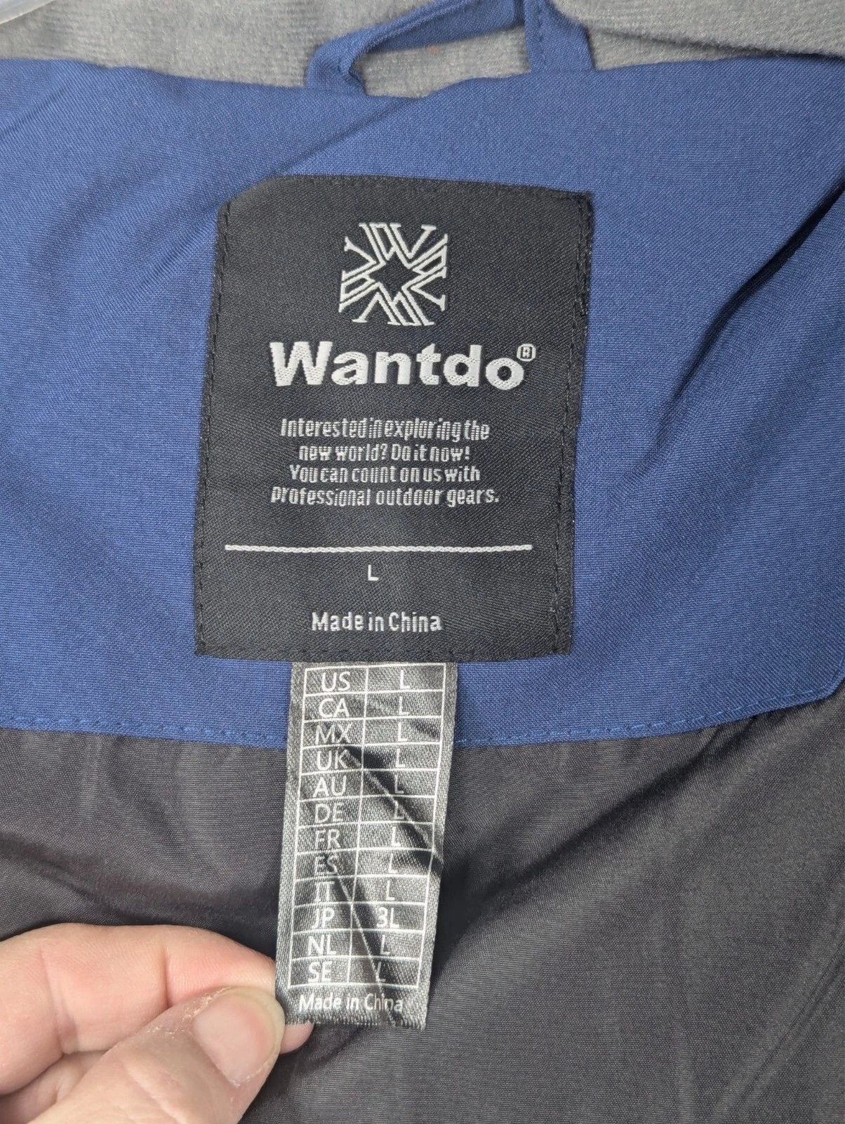 Wantdo - Waterproof - Winter Jacket - Men's Coat - Size L image 13