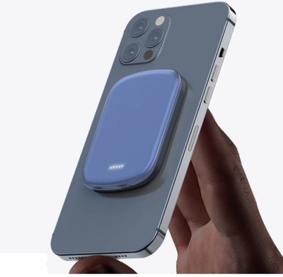 Chargomate Magnetic Portable Wireless Charger And Power Bank For Apple And Andro