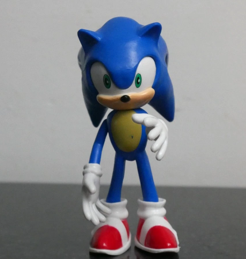 SONIC THE HEDGEHOG Gacha Tomy 5" Juego de figuras SUPER SONIC/METAL/HEREHOG/NUDILLOS Foto 2 de 4