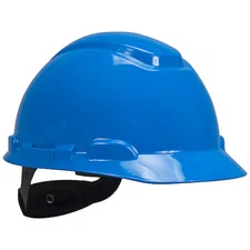 3M 76243-Nuv-H703rl Hard Hat, Hdpe, Pressure Diffusion Ratchet Suspension, Type