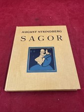 August Strindberg Sagor Book Hardcover Sweden In Swedish