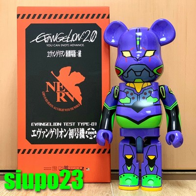 Medicom 1000 Bearbrick Eva Type 01 Be Rbrick Evangelion Ebay
