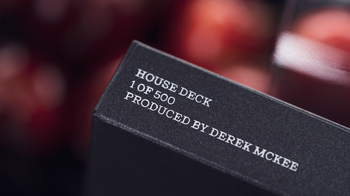 Cherry Casino House Deck Playing Cards True Black (black Hawk) by Pure Imaginati - Picture 3 of 6