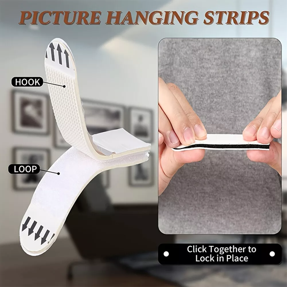 No nail hanging pictures deals