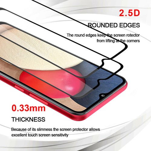 2-Pack For Samsung A03S A14 A13 A23 A32 5G Full Tempered Glass Screen Protector - Picture 2 of 14