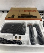 Professional Wireless Dual Microphone System WHF + CABLE