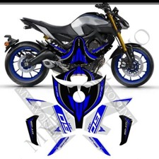 Adecuado para Yamaha MT09 MT FZ 09 Tank Top Pad Carenado Motocicleta Juego de pegatinas