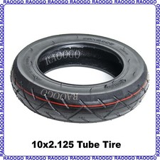 10x2.125 Tubeless Tire fit 10x2 Thick Rubber for Electric Scooter
