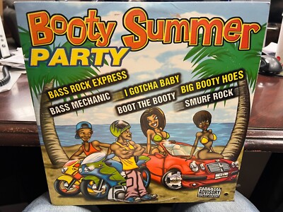 BOOTY SUMMER PARTY 2X LP 2000 LIL JOE XR-265  2 LIVE CREW DJ PROMO