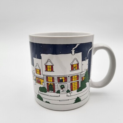Vintage Taylor & Ng San Francisco 1980 Joyous Noel Christmas Mug Made in Japan