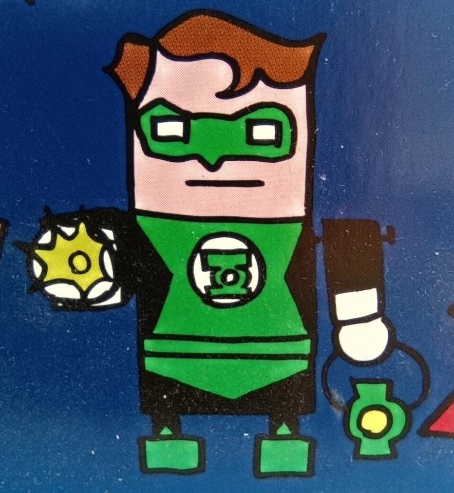 Figuras Flash & Green Lantern 3.0" de Alto Liga de la Justicia Zarigani Works Warner Bro Foto 4 de 4