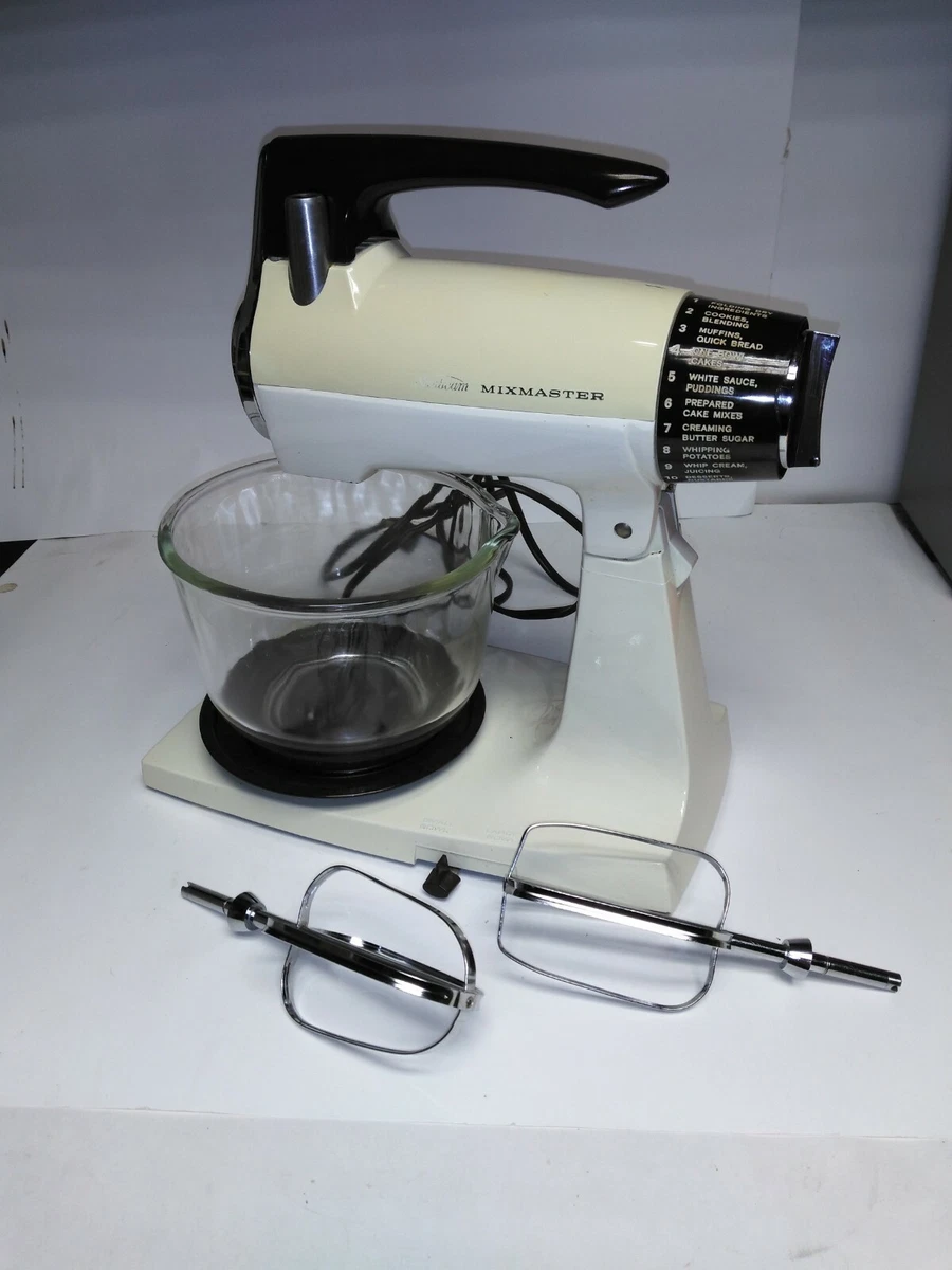 Vintage Sunbeam Mixmaster Stand Mixer.