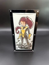 Marvel Magnetic Sketch Booklet Card Holder Display Case 3 Panel Black