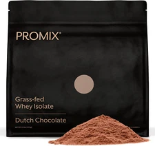Promix Nutrition Whey Protein Isolate Powder, Chocolate - Grass-Fed - ­Post Work
